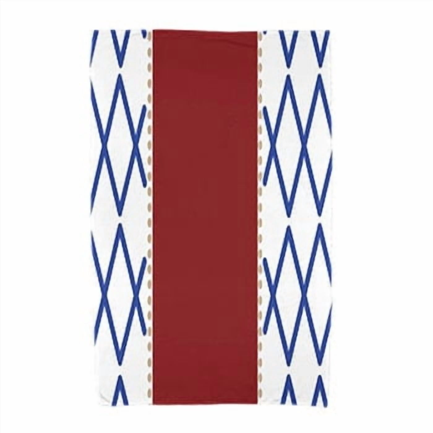 Simply Daisy 30" x 60" Knot Fancy Geometric Print Beach Towel