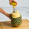 Tasty Stainless Steel Metal Pineapple Corer Slicer Cutter, Yellow