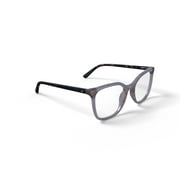 Walmart Womenss TENG Cat Eye Prescription Eyeglasses with Case, Brown Crystal