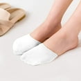 thumbnail image 4 of Toe Topper Socks, Liner Socks Breathable, Colorful Half Socks for Women, 3 Pairs, 4 of 6