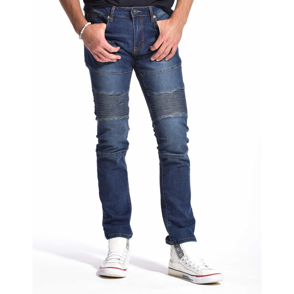 Ring of Fire - RING OF FIRE Men's Thrill Slim Fit Moto Stretch Jeans ...