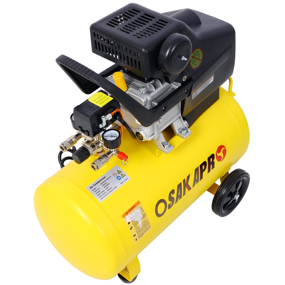 10 Gallon Ultra Quiet Air Compressor, 3.5HP, Max 115 PSI, 70dB Low Noise Oil-Free Air Compressor for Auto Repair, Bike Tires, Garage Spray Painting