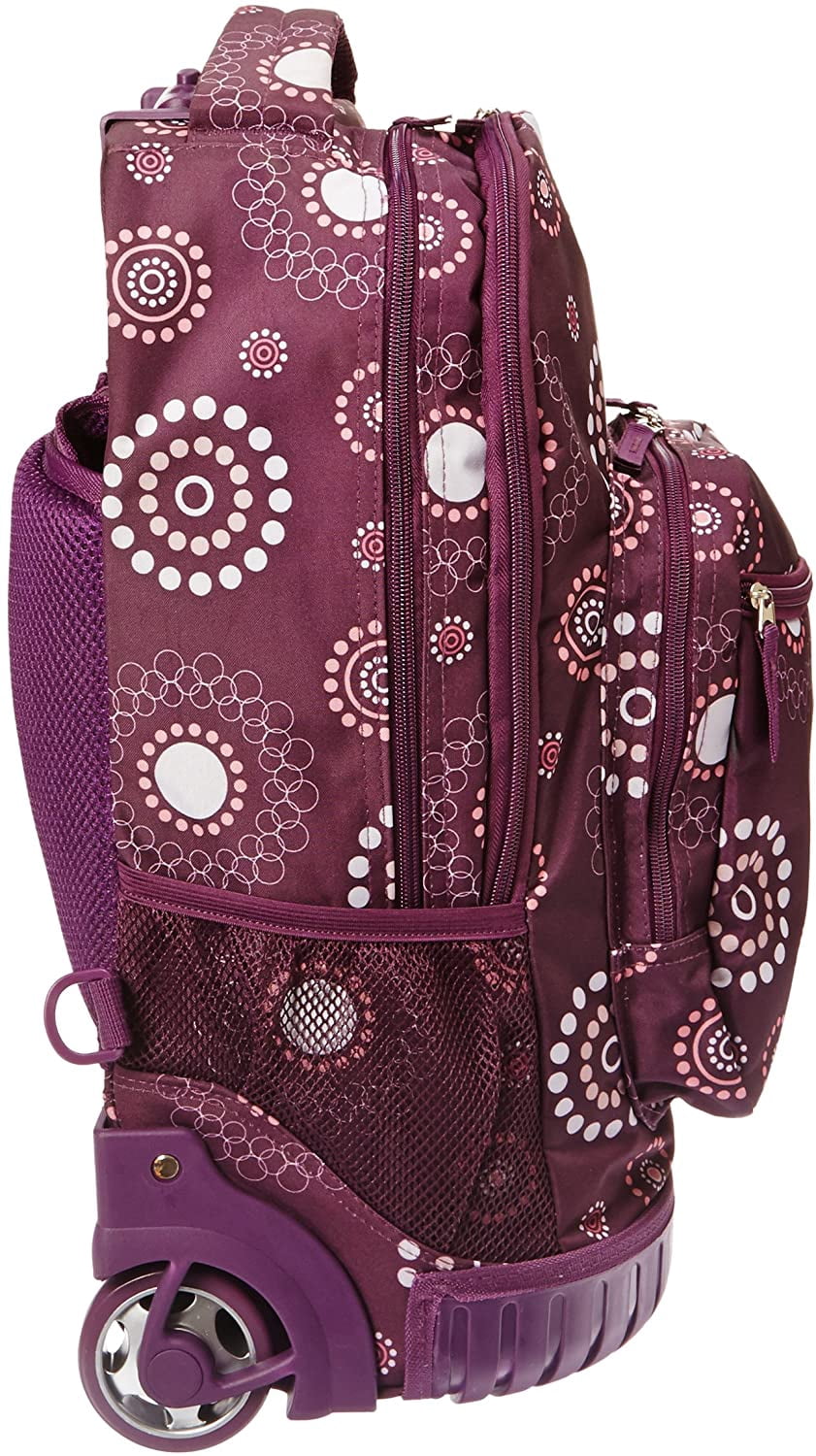 Rockland Single Handle Rolling Backpack 