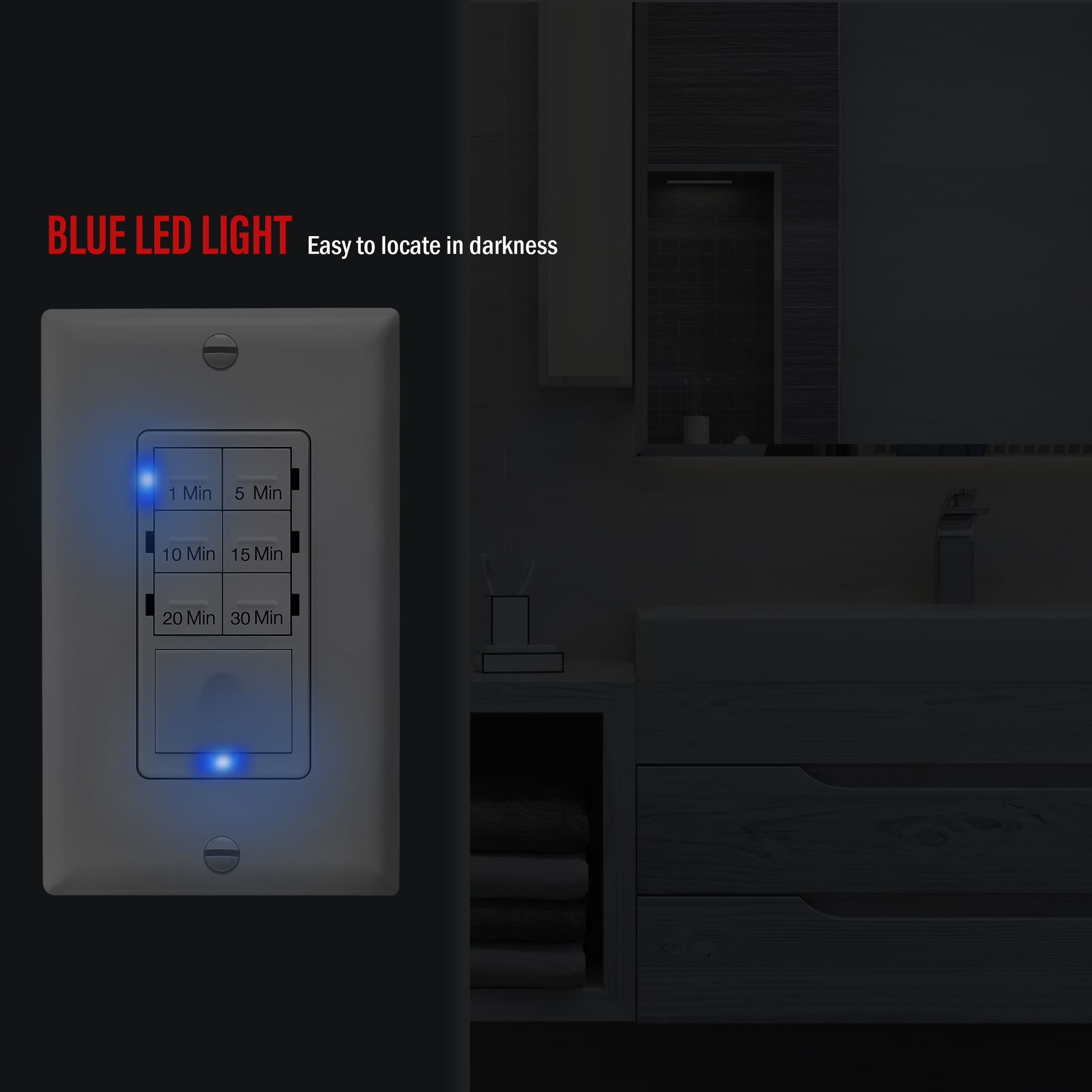 Is the fan timer/light switch combo not shutting off the LED light?, image size:2400x2400