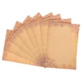 thumbnail image 5 of unbranded  8 Sheets Vintage Kraft Paper Stationery Letters Lined Printing Decoration Writing, 5 of 8