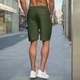 thumbnail image 2 of Jalioing Men's Casual Sweat Shorts Knee Length Drawstring Athletic Shorts Elastic Waist Summer Sport Shorts, 2 of 6