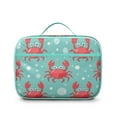 thumbnail image 2 of Marine Adorable Crab Lunch Box Men Women Strap Lunch Bag Reusable Cooler Lunch Box for Daily Use Office, 2 of 6