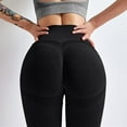 thumbnail image 5 of Besolor Womens Scrunch Workout Leggings Seamless High Waisted Butt Lifting Yoga Fitness Gym Athletic Cropped Pants, 5 of 6