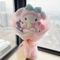 thumbnail image 5 of Nuevo ramo de muñecas de anime Kuromi de Sanrio, paquete de regalo de My Melody Kawaii Melody Kuromi, lindo dibujo animado, regalo de San Valentín, regalo de cumpleaños, 5 of 5