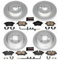 thumbnail image 2 of PowerStop Front and Rear Geomet Coated Brake Rotor and Pad Kit Fits: MINI COOPER Select Models CRK6301, 2 of 5