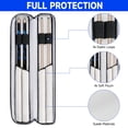 thumbnail image 3 of Funda Pool Cue Jaffzora 2x2 gris suave con correas, 3 of 7