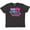 Vintage Black, variant on Inktastic 100 Days of School in Pink and Purple with Crown Youth T-Shirt