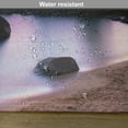thumbnail image 6 of Ambesonne Nature Place Mats Set of 4, Landscape Lake Tahoe, Standard Size, Dark Brown Peach, 6 of 6