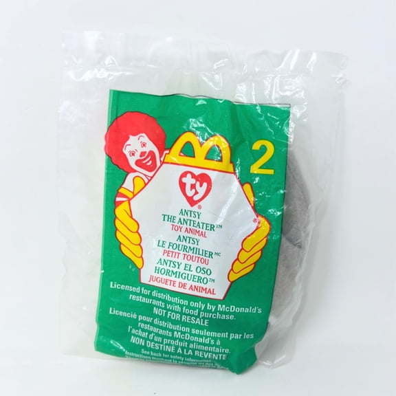 McDonald's Happy Meal Toy Ty Teenie Beanie Babies Antsy The Anteater