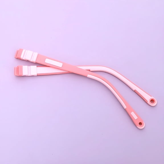 GJX Silicone Eyeglasses Snap-on Anti-Slip Glasses Arm Replacement Leg Spectacle Frame Eyewear Accessories