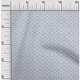 thumbnail image 1 of oneOone Polyester Lycra Medium Blue Fabric Chevron Geometric Craft Projects Decor Fabric Printed By The Yard 56 Inch Wide, 1 of 4