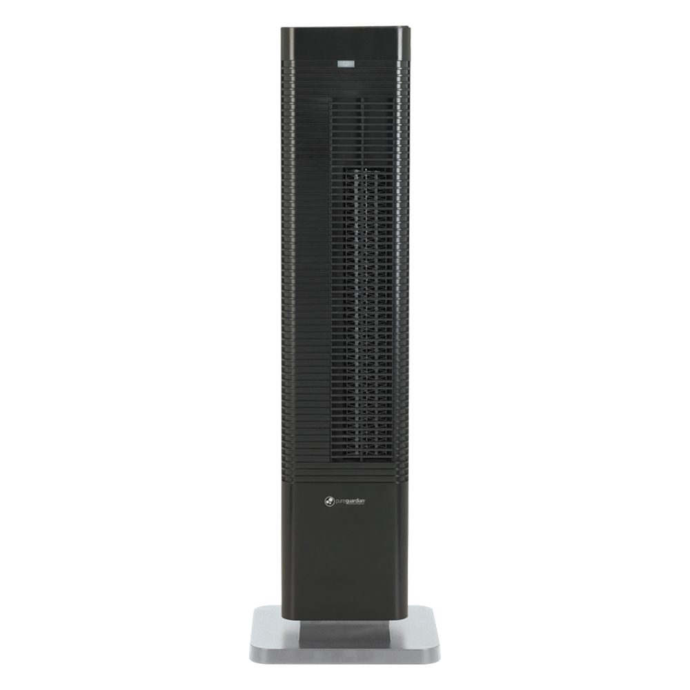 PureGuardian Heater and Fan, Oscillating Tower 27-inch with Remote Control, HTR410B, New - image 2 of 5