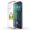 thumbnail image 1 of TalkingCase Slim Phone Case Compatible for Apple iPhone 12 Mini, Couple Love Avocado Print, Lightweight,Flexible,Soft, USA, 1 of 7