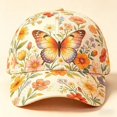 thumbnail image 2 of Mfakffe Breast Cancer Awareness Baseball Cap for Men Women Hummingbird October Support Hat Adjustable Casual Baseball Hat, 2 of 6
