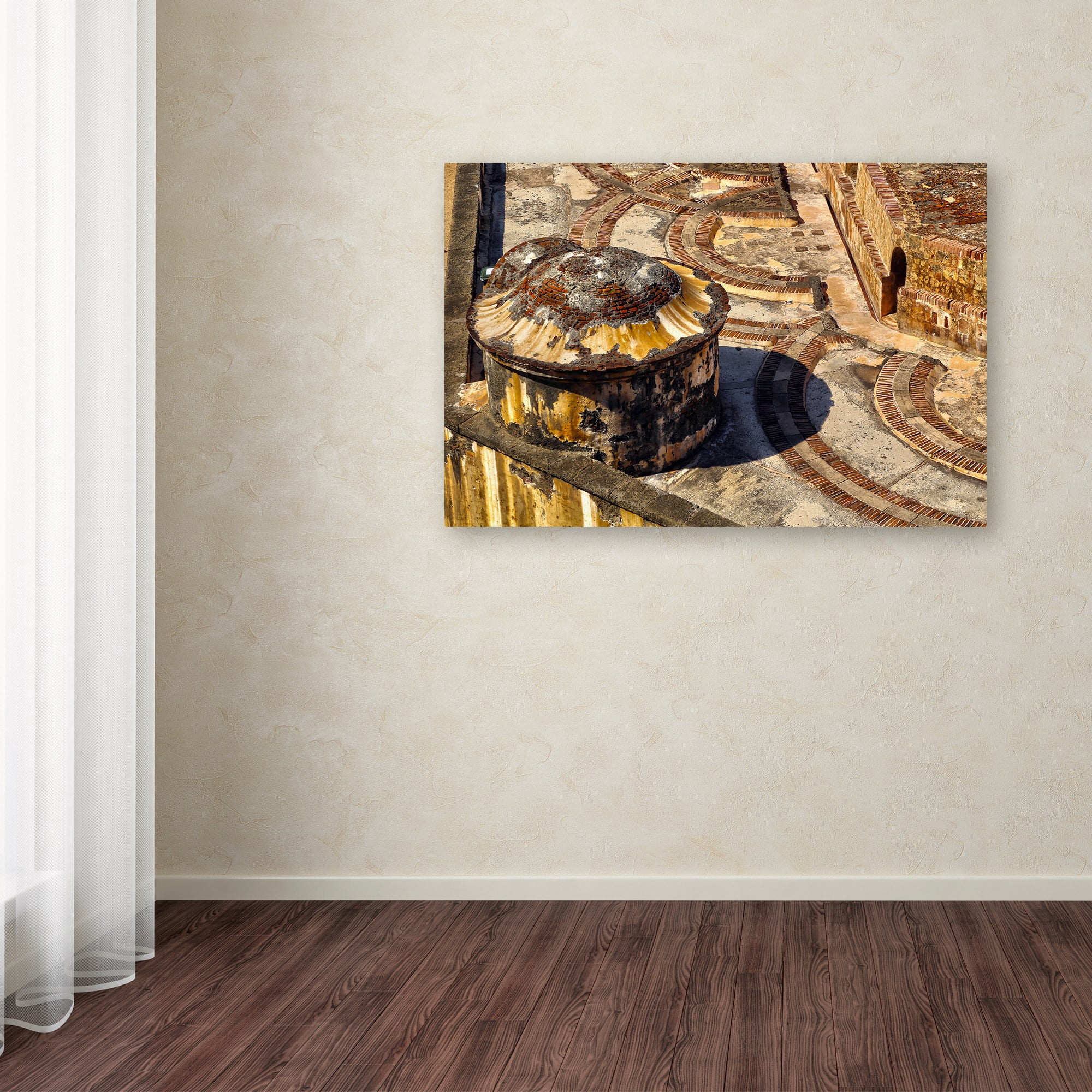 Trademark Fine Art "Castillo de San Felipe del Morro 18" Canvas Art by CATeyes