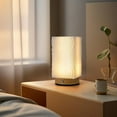 thumbnail image 5 of Ambient Light Table Lamp with 3 Color Modes, Touch Control, Rechargeable Bedside Night Light, 19x10x9.6cm, 400g, White Acrylic, Portable Modern Bedroom Living Room Lighting, Cordless Desk Lamp, 5 of 9