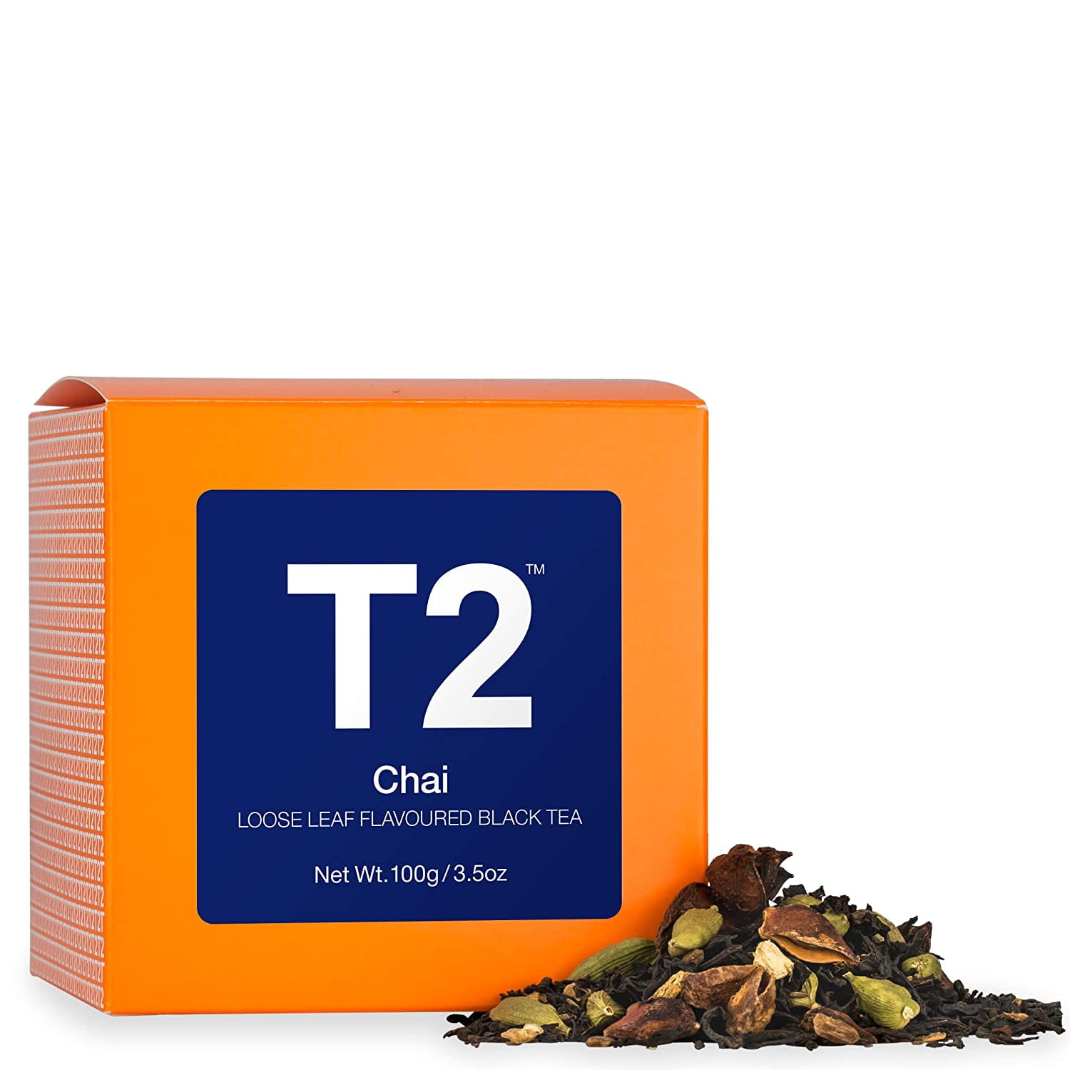 T2 Tea Chai Tea, Loose Leaf Black Tea, 100g (3.5oz), 3.5 Oz Walmart