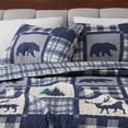 thumbnail image 2 of Juego de colcha Great Bay Home Lodge King Size de 3 piezas, 2 of 6