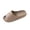 Khaki, variant on Wensltd Shower Slippers Women and Men Summer Solid Color Thick Soft Sole Indoor Home Couple Style Cozy Slippers