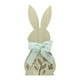 thumbnail image 1 of Decoración conejito de Pascua. Exquisita decoración de madera con forma de conejo para el hogar, para Pascua, para regalo. C, 1 of 6