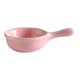 thumbnail image 1 of EeaseMX Platos de cerámica para salsa de 40 ml, mini plato para condimentos, cuencos para mojar comida, platos creativos para aperitivos con asa (rosa), 1 of 8