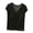 Black, variant on Women's V Neck Short Sleeve T Shirt Soft Lightweight Loose Fit Casual Comfortable Basic Everyday Tee