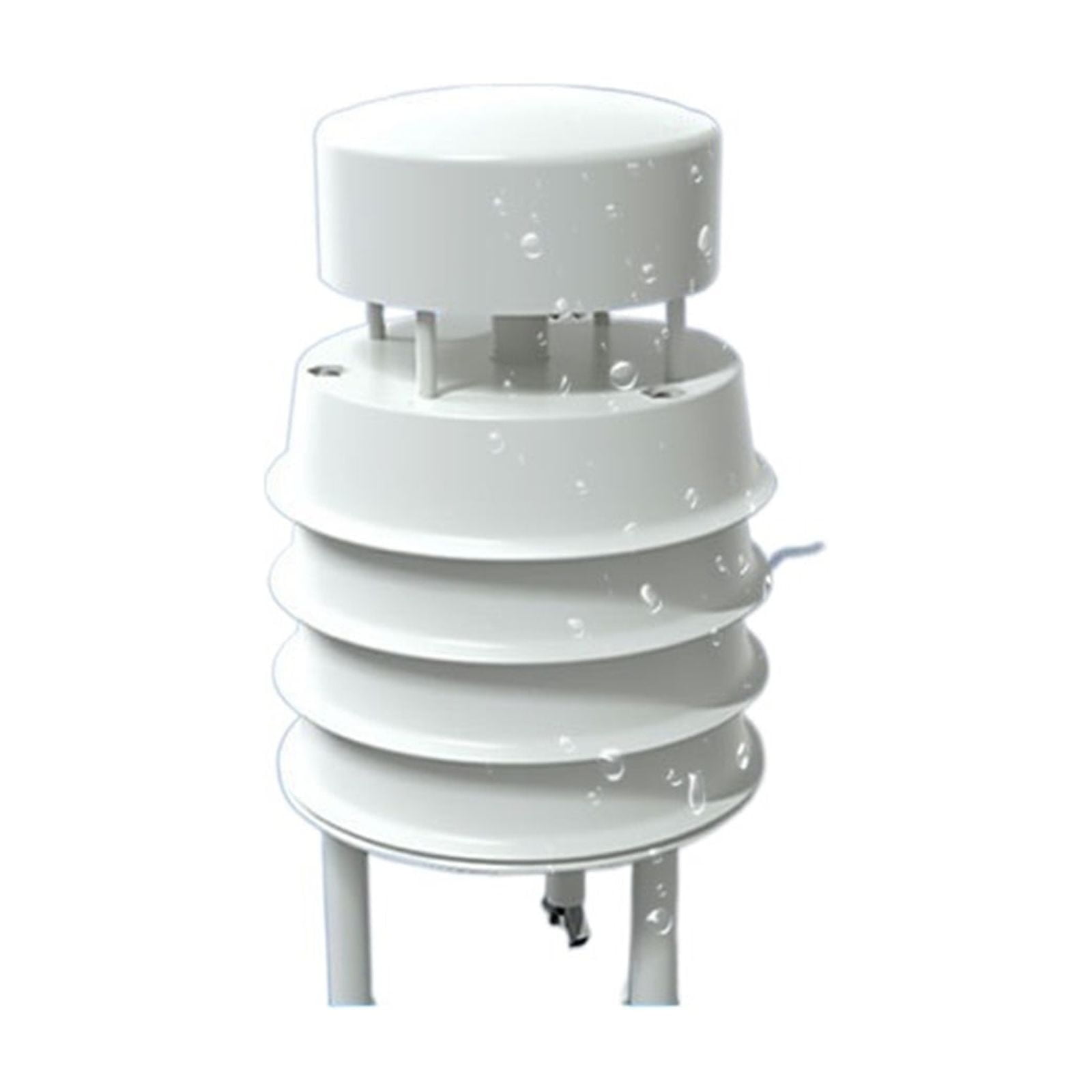 Photovoltaic Weather Station Ultrasonic Wind Speed And Direction Sensor Light Temperature, Humidity And Pressure Five-in-one ,Easy to Operate