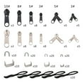 thumbnail image 2 of TFixol Zinc Alloy Zipper Repairs Replacement Kit with Plier (84 Pieces), 2 of 8