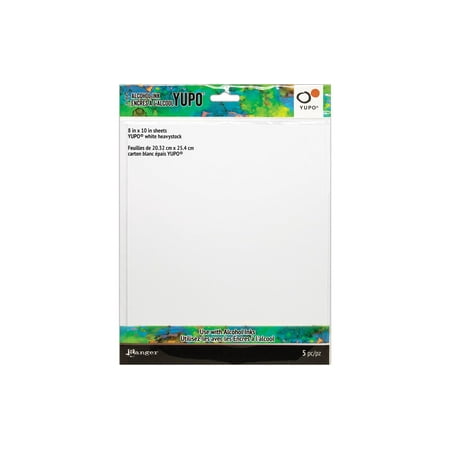 UPC: 0789541069744 | Ranger Alcohol Ink Yupo Crdstk 8×10  144lb