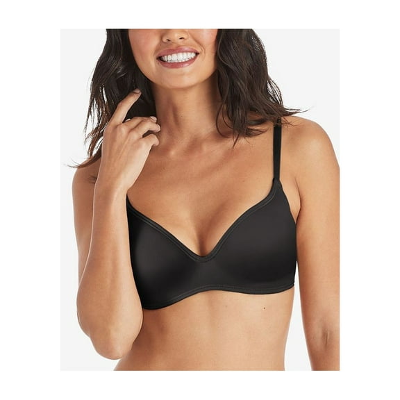 Maidenform Wirefree Demi Bra DM0799, Black, 34C