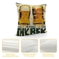 thumbnail image 4 of Nawypu Vintage Beer Throw Pillow Covers Throw Pillow Case Funny Letters Saying Decorative Pillow Cover Best Gift for Beer Lovers Cushion Cover(Beer Lover Set), 4 of 5