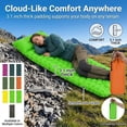 thumbnail image 4 of Lounge Mat - Your Portable Chill Zone, Thick Memory Foam Sleeping Pad for Camping, Self Inflating Travel Air Mattress with Pump, Lightweight Portable Car Tent Bed , Foam Waterproof, 4 of 8