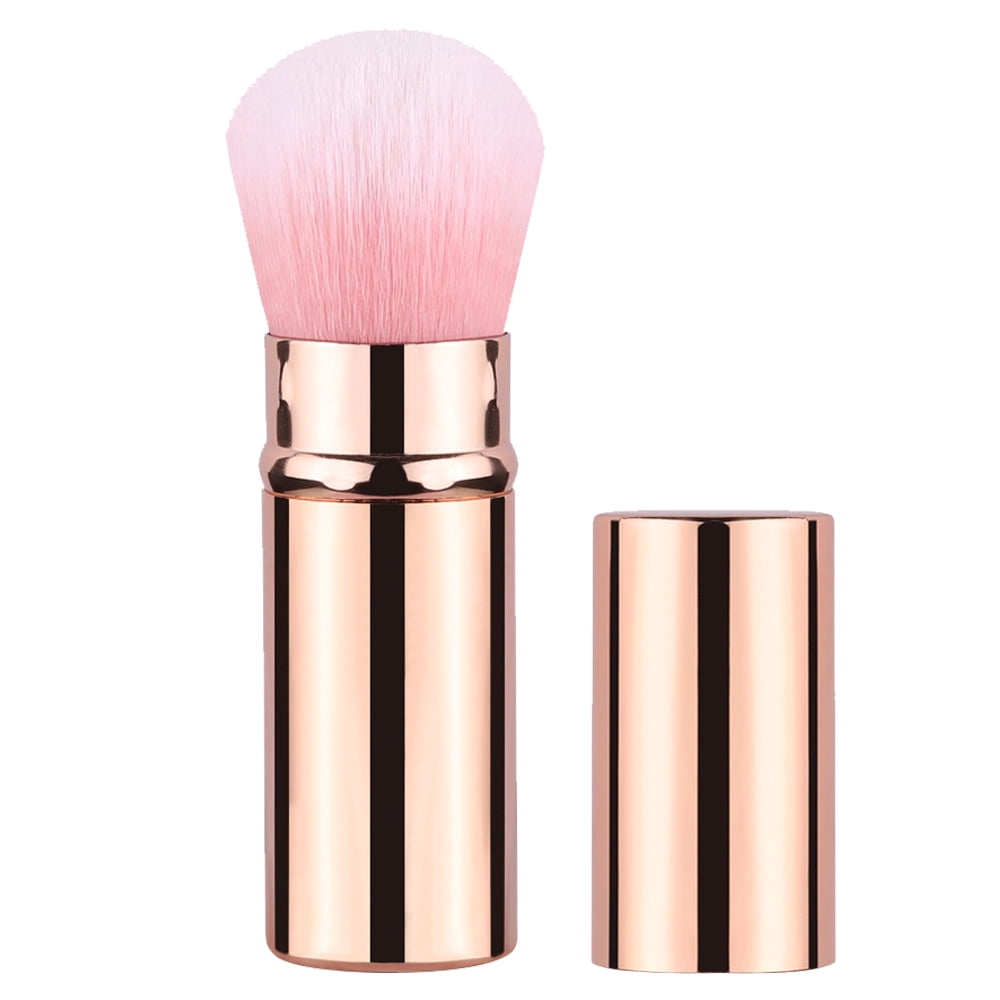 Rose Gold Mini Soft Powder Brush Portable Travel Foundation Brush For  Blushroom, Flat And Round Heads Cute Cosmetic Tool HHA 315 From Top_health,  $2.72