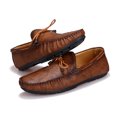 thumbnail image 3 of Men's Casual Loafers Slip On Leather Shoes Lightweight Driving Shoes Moccasins Classic Penny Loafer Flats Boat Shoes, 3 of 10