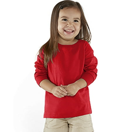 Rabbit Header - Rabbit Skins Drop Ship Toddler Long-Sleeve Fine Jersey T-Shirt