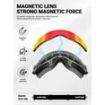 thumbnail image 3 of KAPVOE Magnetic Ski Goggles Snowboard Goggles for Men Women Snow Glasses OTG Anti Fog 1OO% UV Protection, 3 of 6