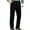 Coffee, variant on ZQUUVOU Men Solid Color Zipper Button Straight Leg Wide Leg Casual Suit Pants Black