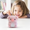 thumbnail image 6 of Pink Pig Plush Stuffed Animal - Cute Desktop Decoration Companion, Soft Table Doll for Home Office Decor, Adorable Animal Figurine Gift for All Ages, 6 of 6
