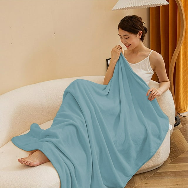 Blanket Lambswool Napping Shawl Blanket Wearable Blanket Cover Blanket Flannel Blanket