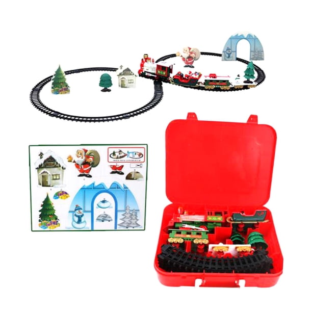 Juguetes de tren eléctrico,Juego de trenes modelo Trenes eléctricos Sonidos Luces de juguete,Juego de trenes Juguetes para niños juego eléctrico,Juego de trenes Ferrocarril de locomotora de Zulema Juguetes de tren eléctrico