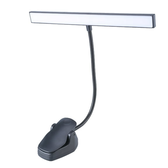 USB Rechargeable LED Clamp Lamp 3 Light Setting Touch Control for Desk Bedroom
