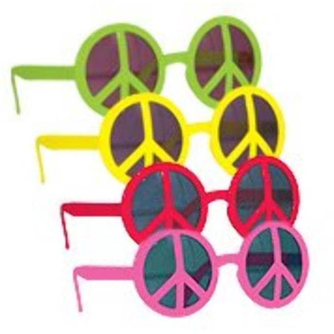 DDI - DDI 1878019 Neon Peace Sign Sunglasses - Walmart.com - Walmart.com