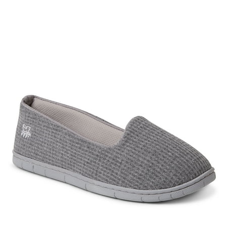 

EZ Feet by Dearfoams Velour Closed Back Memory Foam Slipper