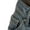 Dark Gray, variant on Girls T Shirt Basic Short Sleeve Crew Neck Ruched Cinched Waist Slim Fitted Summer Shirts Top (3-14Y)