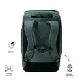 thumbnail image 4 of TOTTO Mochila Ergonómica Extra Grande para Hombre Porta Laptop 16 con Bolsillo Secreto | Escuela - O verde XG, 4 of 9